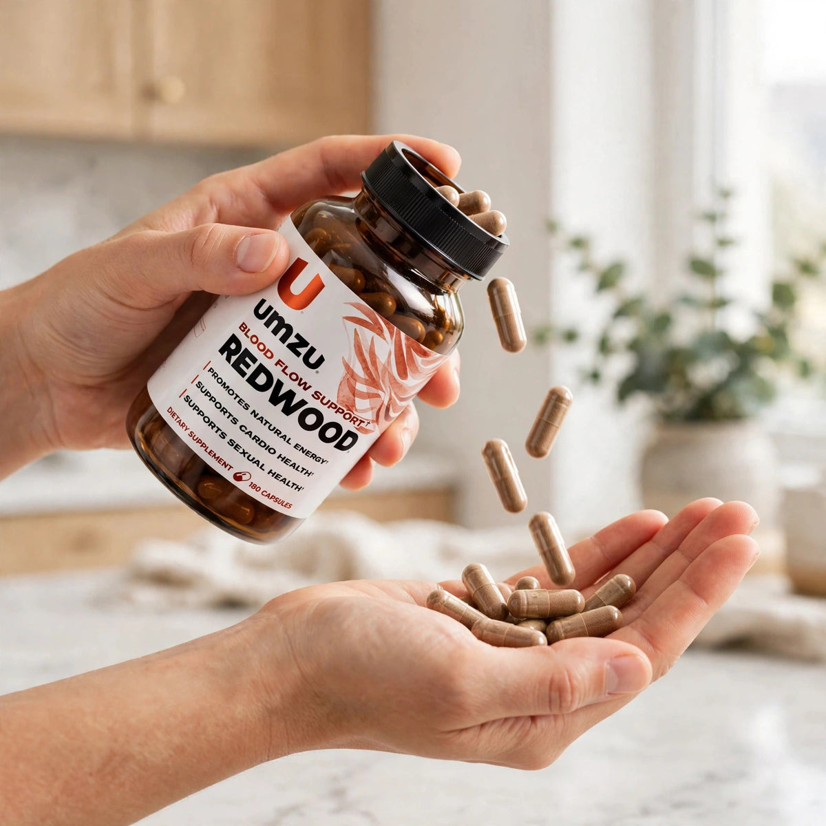 UMZU Redwood - Nitric Oxide & Circulatory Support 180 capsules - howto