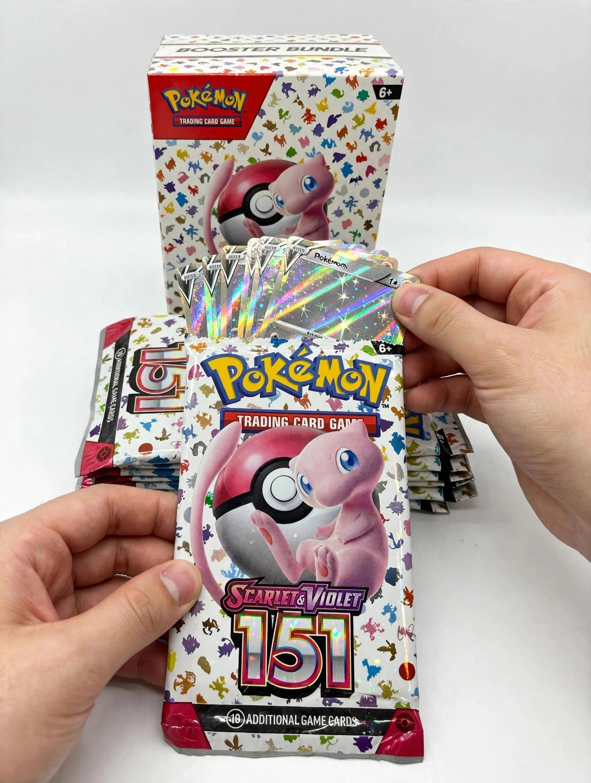 Pokemon TCG Scarlet & Violet 151 Booster Bundle Sealed New (36 packs)  - howto