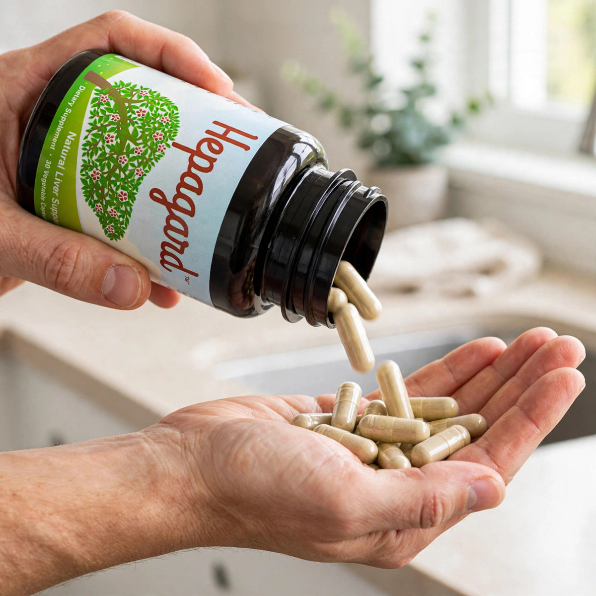 Hepagard Natural Liver Support Supplement with N-Acetyl Cysteine (NAC) - howto