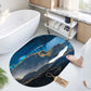 Diatomaceous Earth Bath Mat Super Absorbent Non Slip Fast Drying Soft  - kitchen