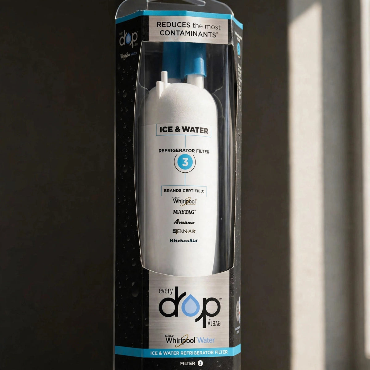 everydrop by Whirlpool Ice and Water Refrigerator Filter - macro
