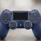 SONY PS4 Wireless Controller DUALSHOCK 4 Midnight Blue JAPAN OFFICIAL - macro