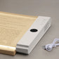 Book Light, Rechargeable Clear LED Flat Reading Light with 3 Colors Ti - macro