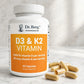 Dr. Berg Vitamin D3 K2 w/MCT Powder - 60 Capsule - marble