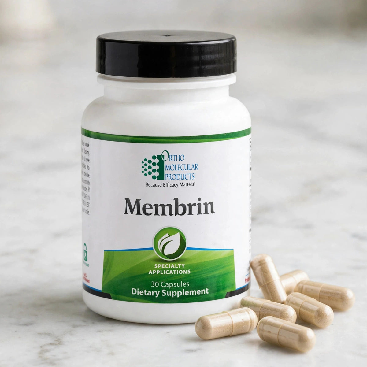 Ortho Molecular Products Membrin, 30 Capsules - marble
