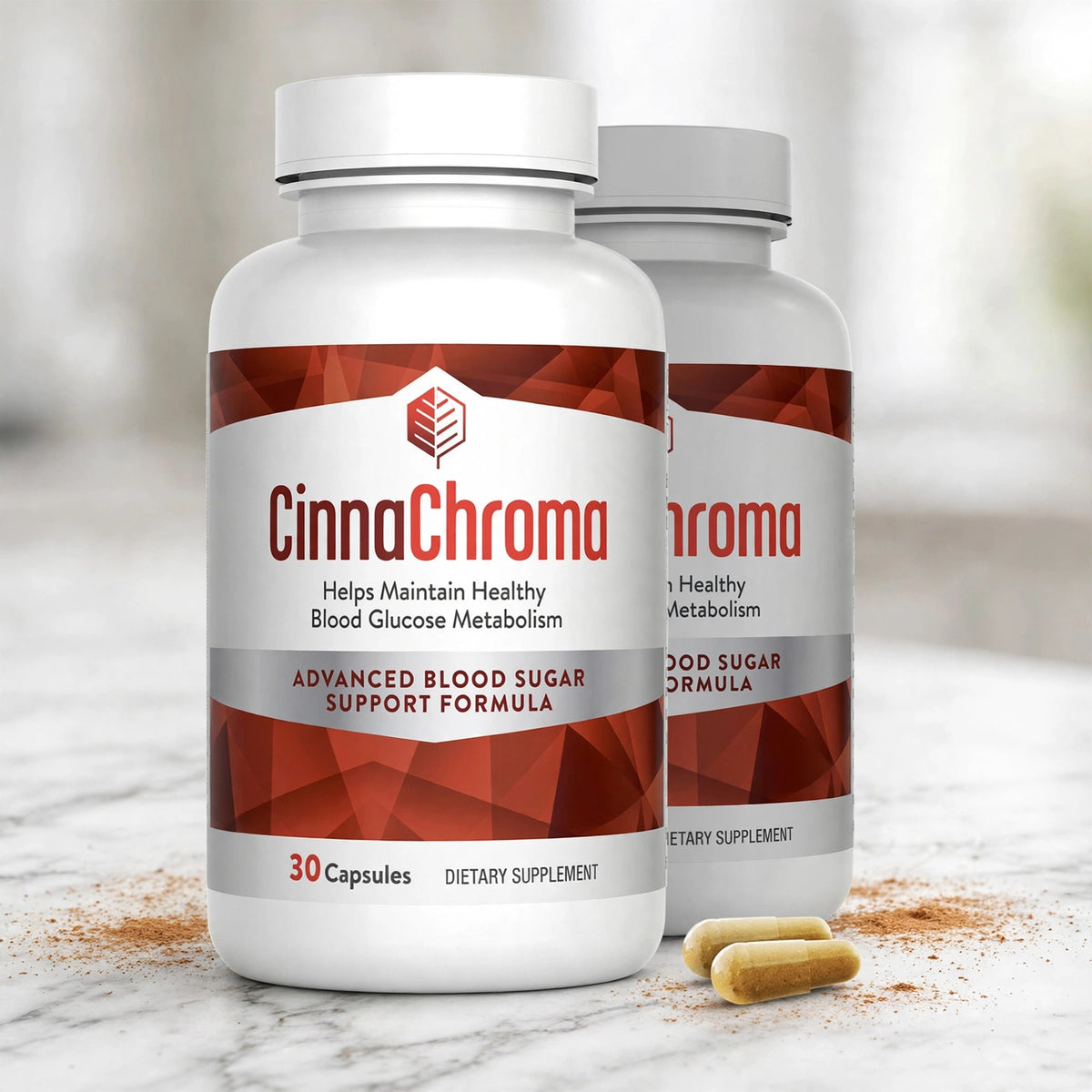CinnaChroma 30 Capsules - marble