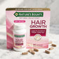 Nature's Bounty Hair Growth Supplement 90 Capsules for Strong Healthy  - marble