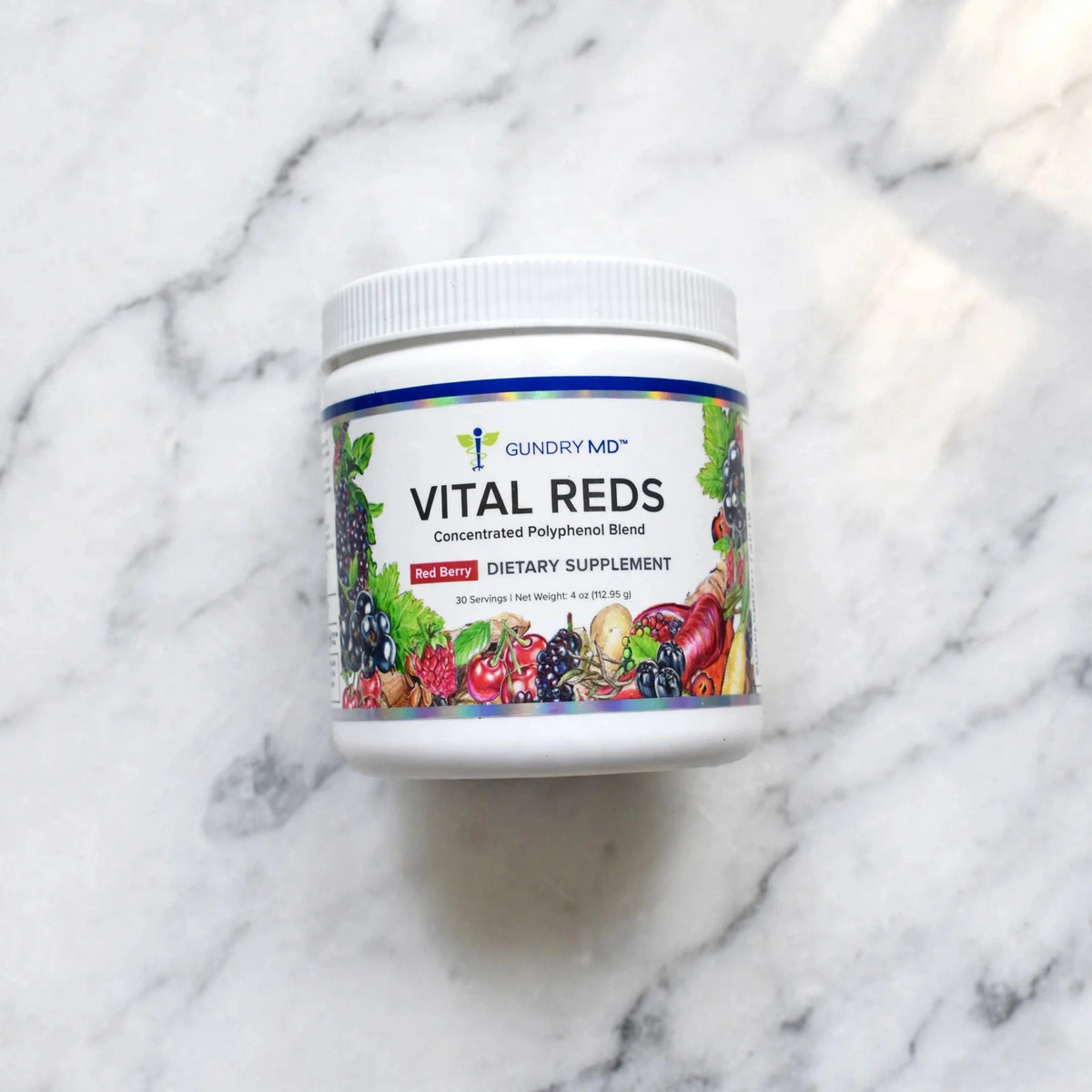 Vital Reds By Gundry MD - Polyphenols. Support Metabolism , Digestion. - marble