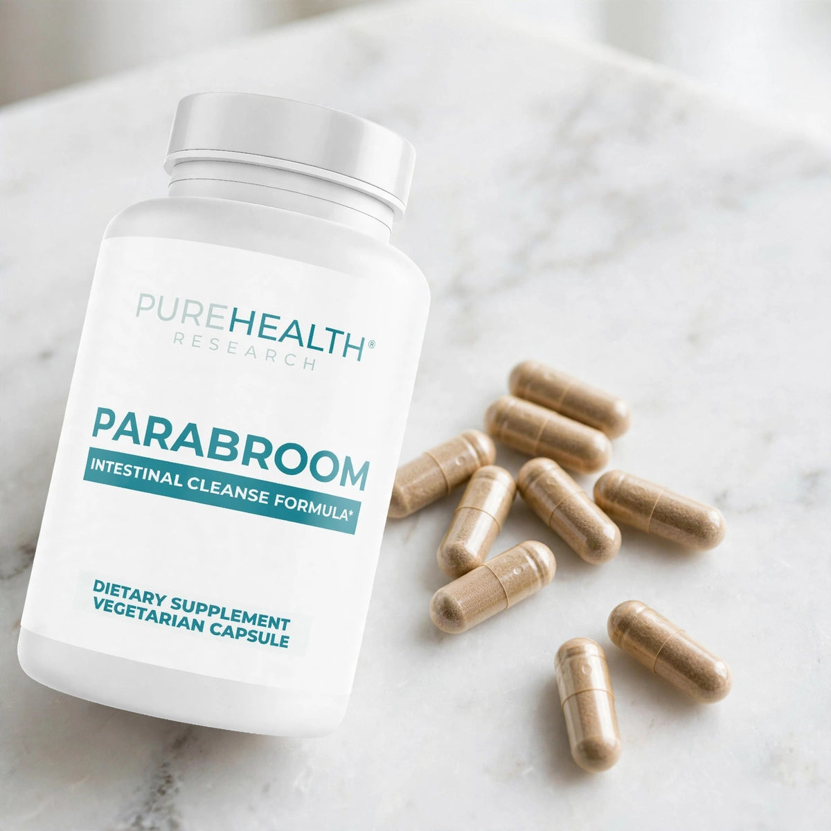 ParaBroom Intestine Support 60 Capsules - marble