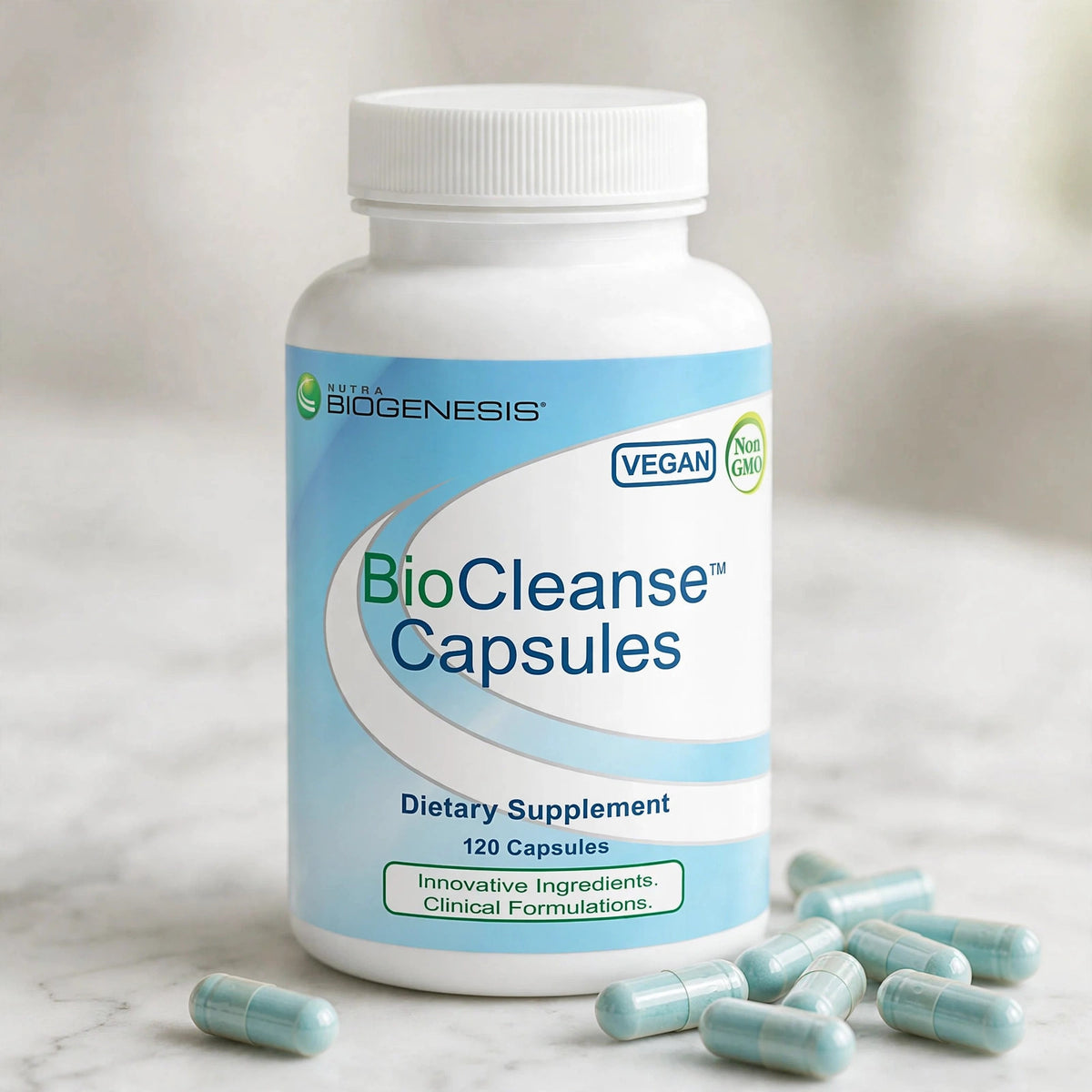 Bio Cleanse Capsules, 120 Capsules - marble