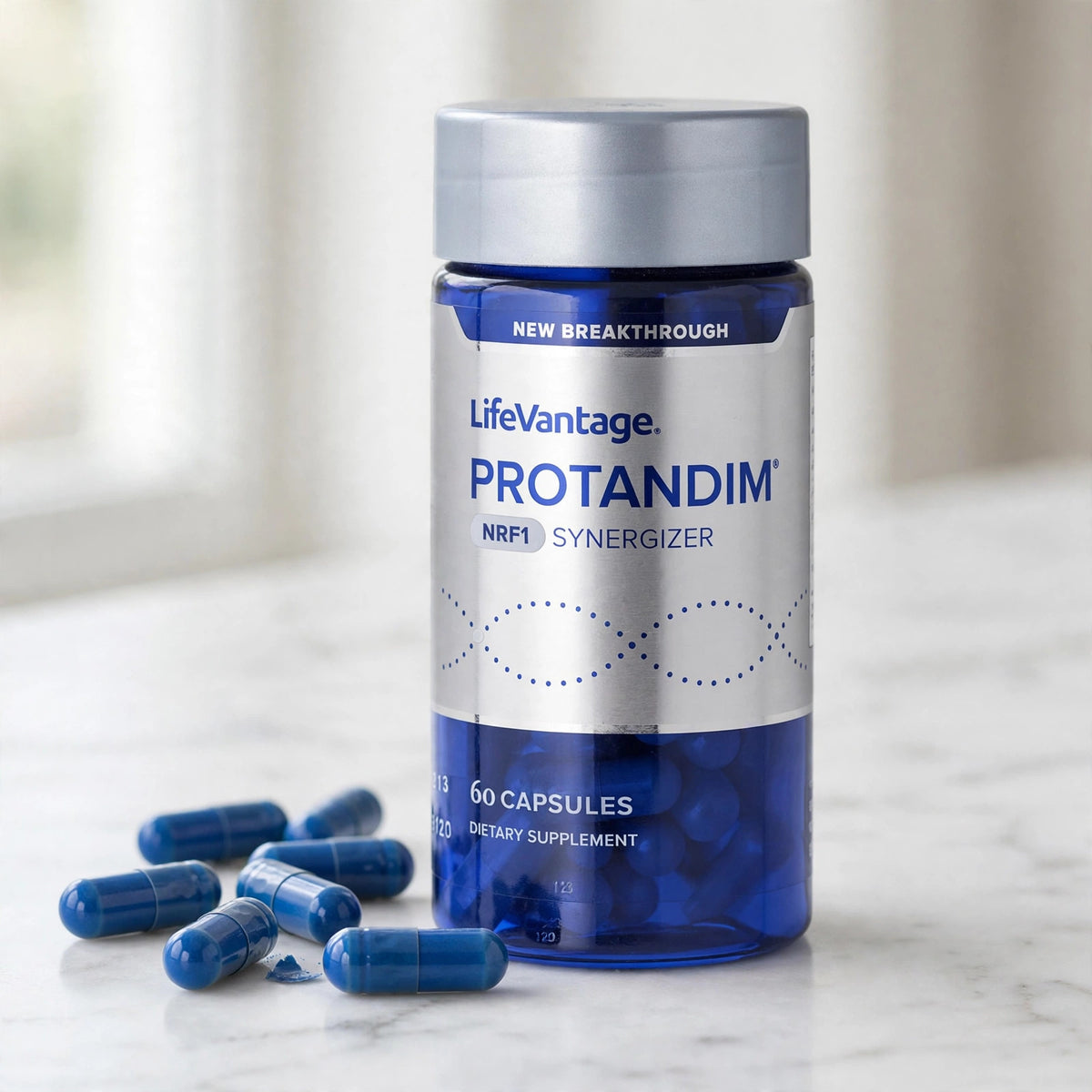LifeVantage Protandim Nrf1 Synergizer 60 Caps – Energy, Health & Cellu - marble