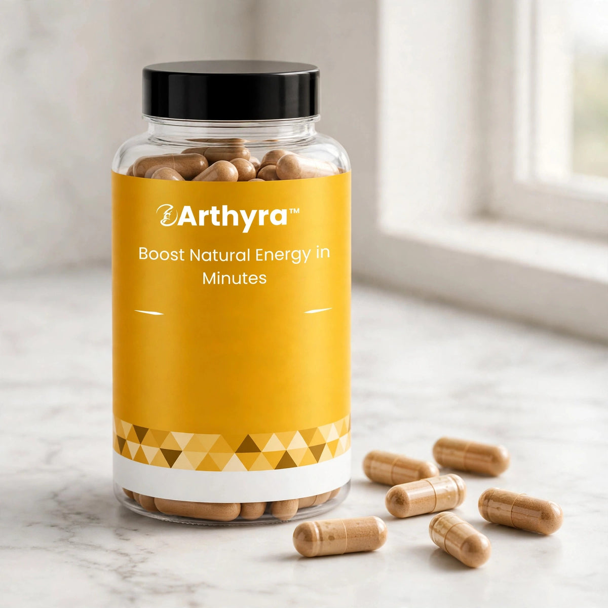 Natural Energy Tablets - marble