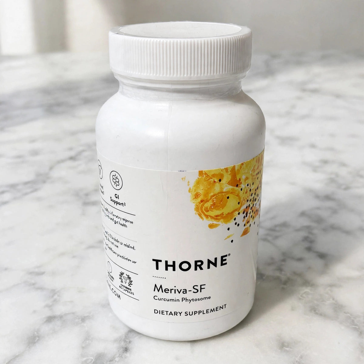 Thorne Research Meriva-SF Soy Sustained-released Curcumin Phytosome -  - marble