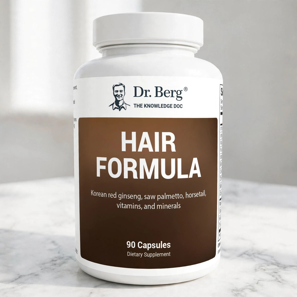 Dr. Berg All-In-One Vitamins for Hair, Skin, & Nails - Advanced Formul - marble