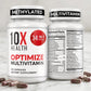 10X Health Optimize Methylated Multivitamin 90 Capsules - marble