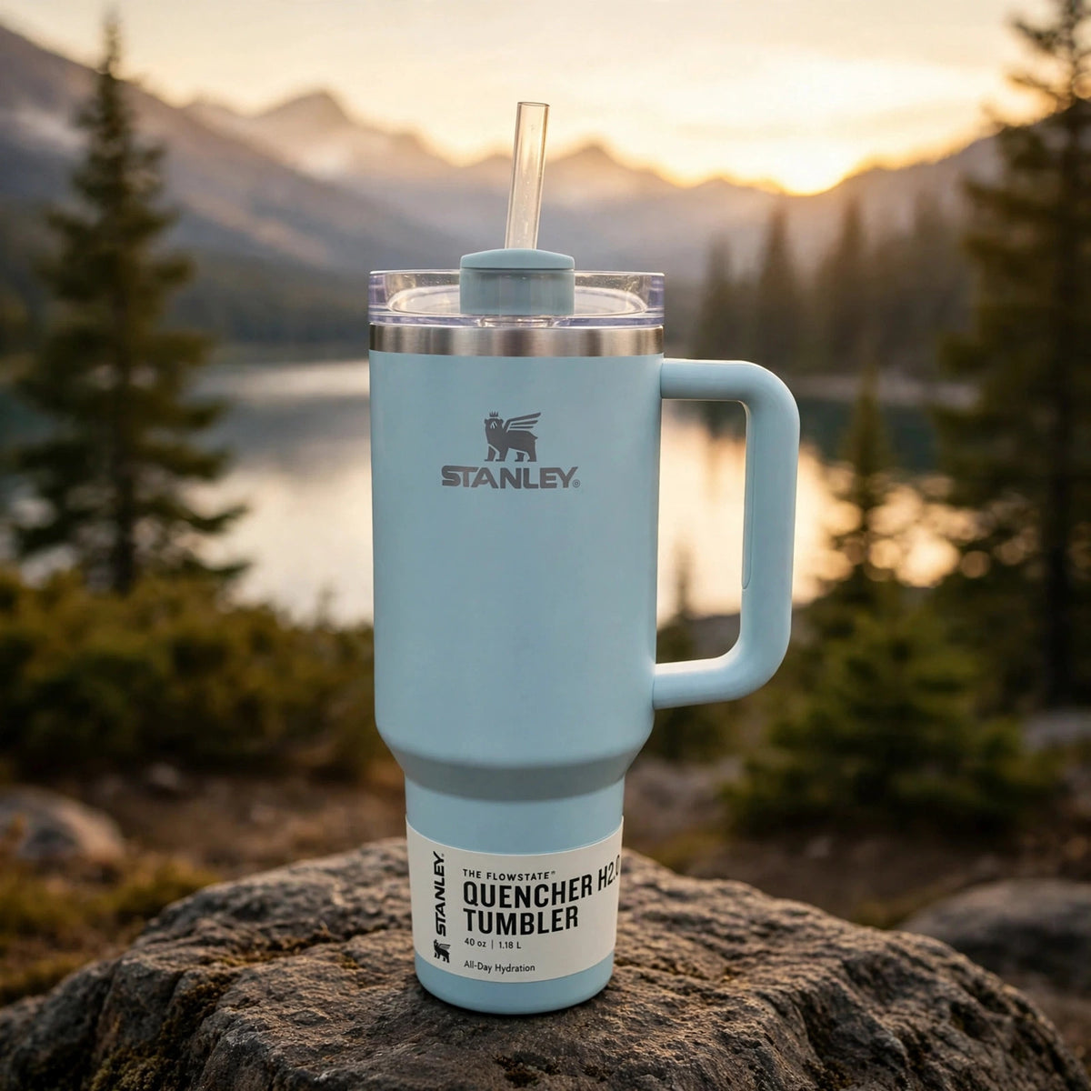 Stanley x Target Blueberry Milk 40oz Quencher Tumbler - outdoor