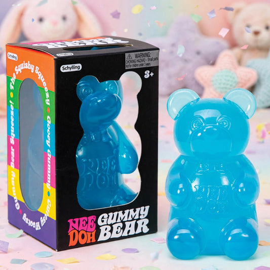Nee Doh Gummy Bear Squishy Stress Toy - Jumbo Squeezy Fun for Kids and - playful