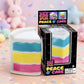 Needoh Peace O’ Cake Multi-Color Sensory Toy for Kids Nee Doh Cake - playful