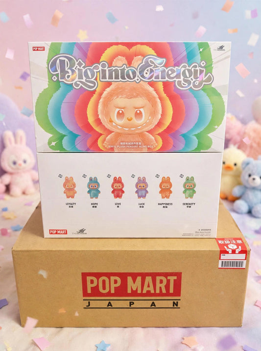 V3 The Monsters Big Into Energy Series POP MART SEALED BLIND BOX - 6 P - playful
