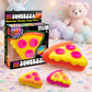 NeeDoh SQUEEZA Pizza Squeeze Toy Yellow Crust Nee Doh Fidget Squishy G - playful