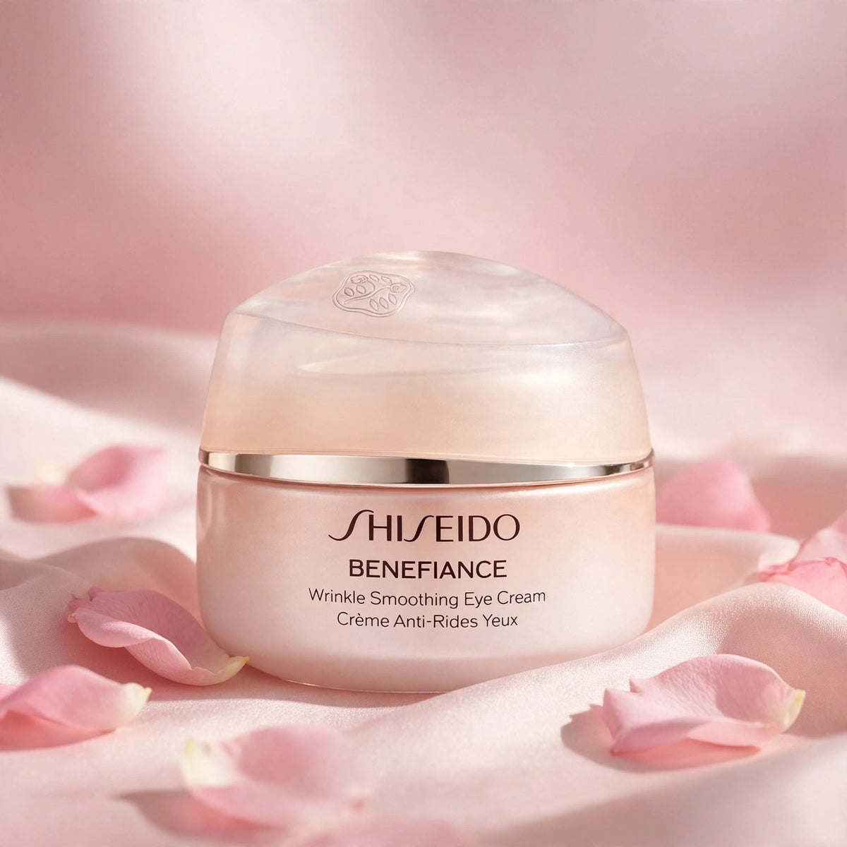 Shiseido Benefiance Wrinkle Smoothing Eye Cream 0.51 oz - rose