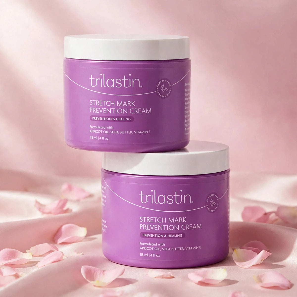TriLASTIN Maternity Stretch Mark Prevention Cream 4 oz