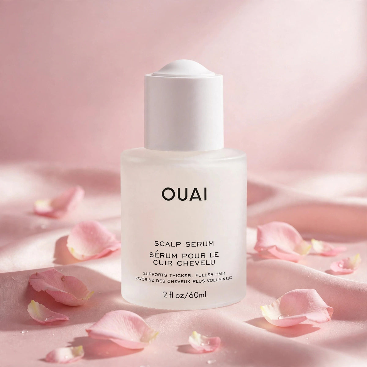 Ouai Scalp Serum for Thicker Fuller Hair 2 oz - rose
