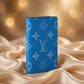 Louis Vuitton Monogram Surfin’ Blue Pocket Organizer Bifold Wallet - silk