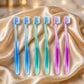 POH POH Adult Toothbrush 6-Pack on champagne silk — view 2