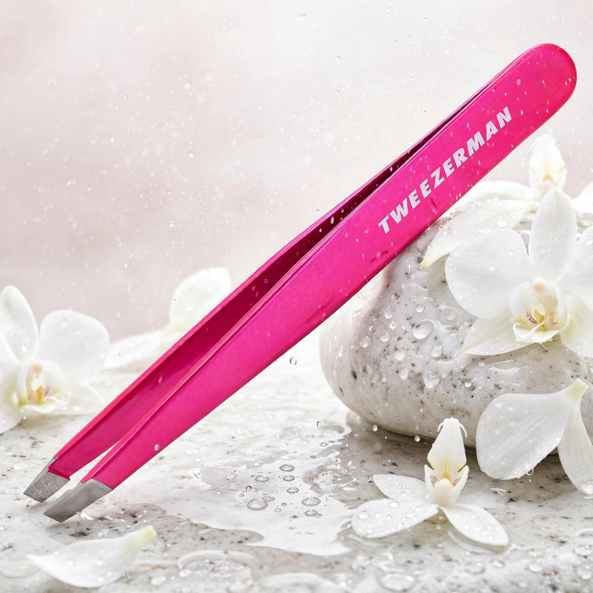 Tweezerman Slant Tweezer Pink