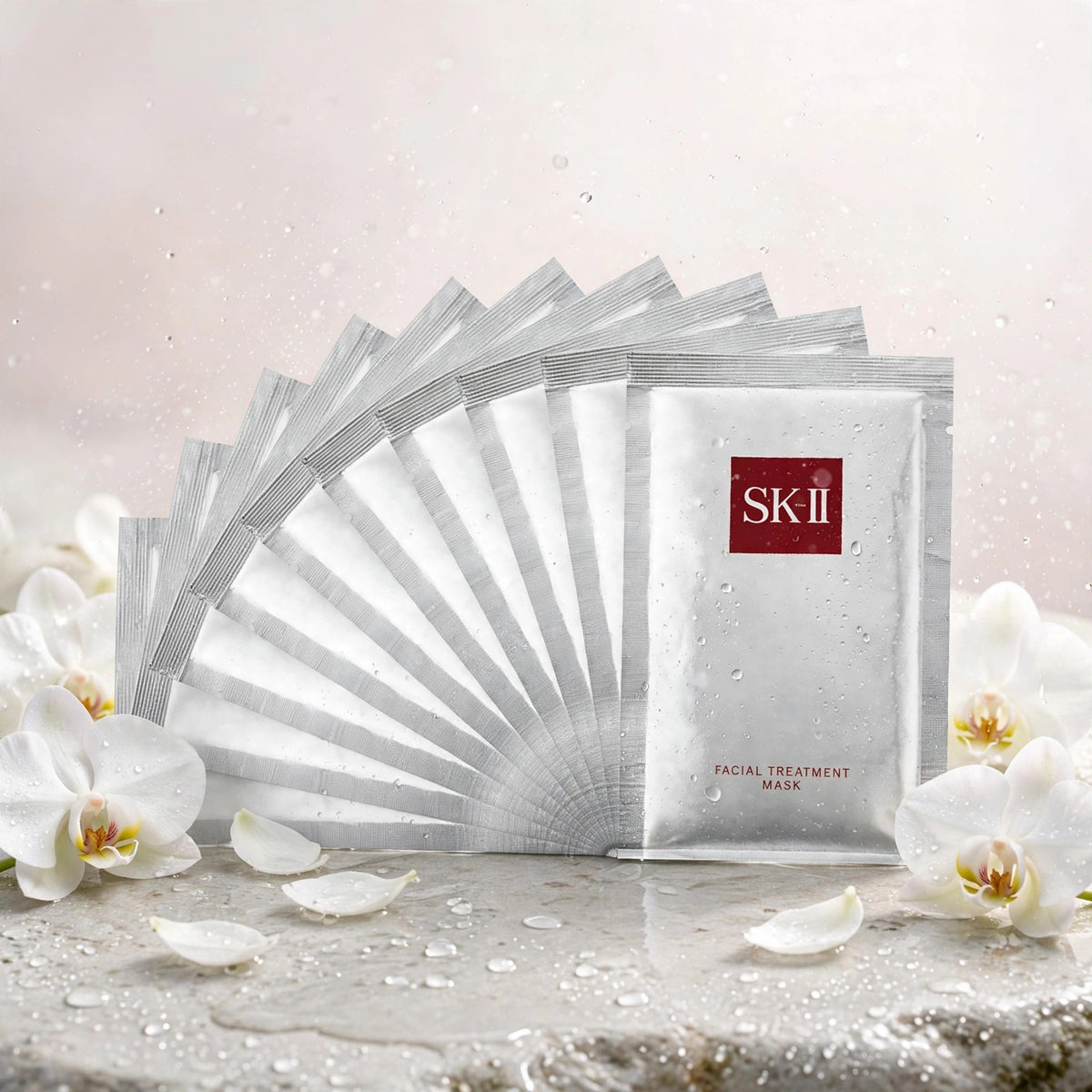SK-II Facial Treatment Crystal Clear Mask Deluxe Set — 20 Masks