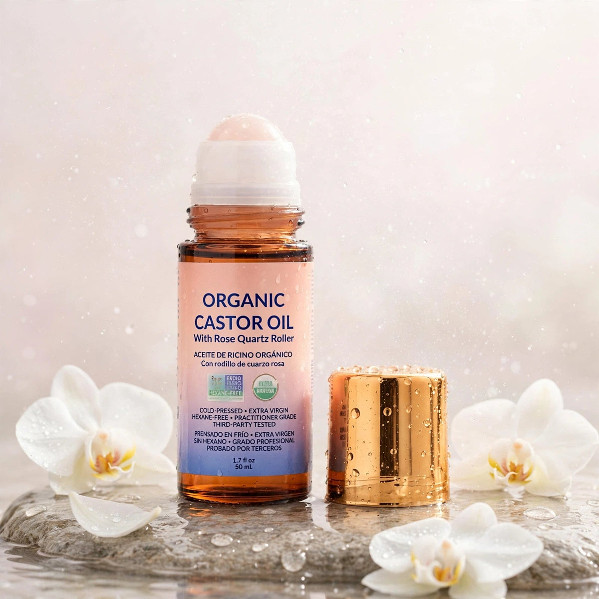 Queen of the Thrones Organic Golden Castor Oil Roll-On
