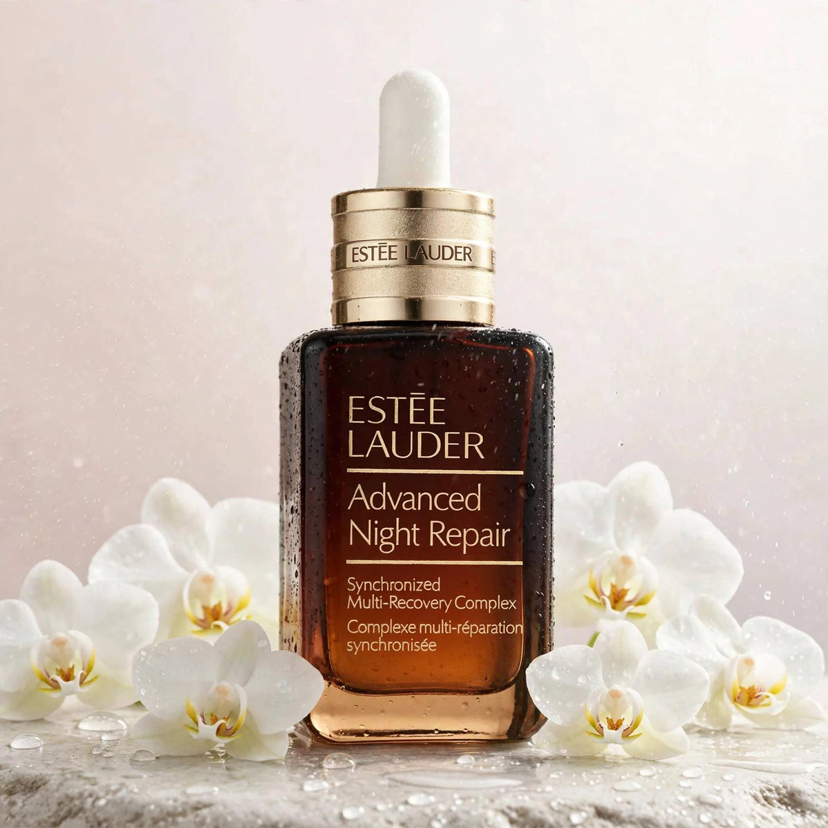 Estée Lauder Advanced Night Repair Serum 100ml spa orchid scene — view 3