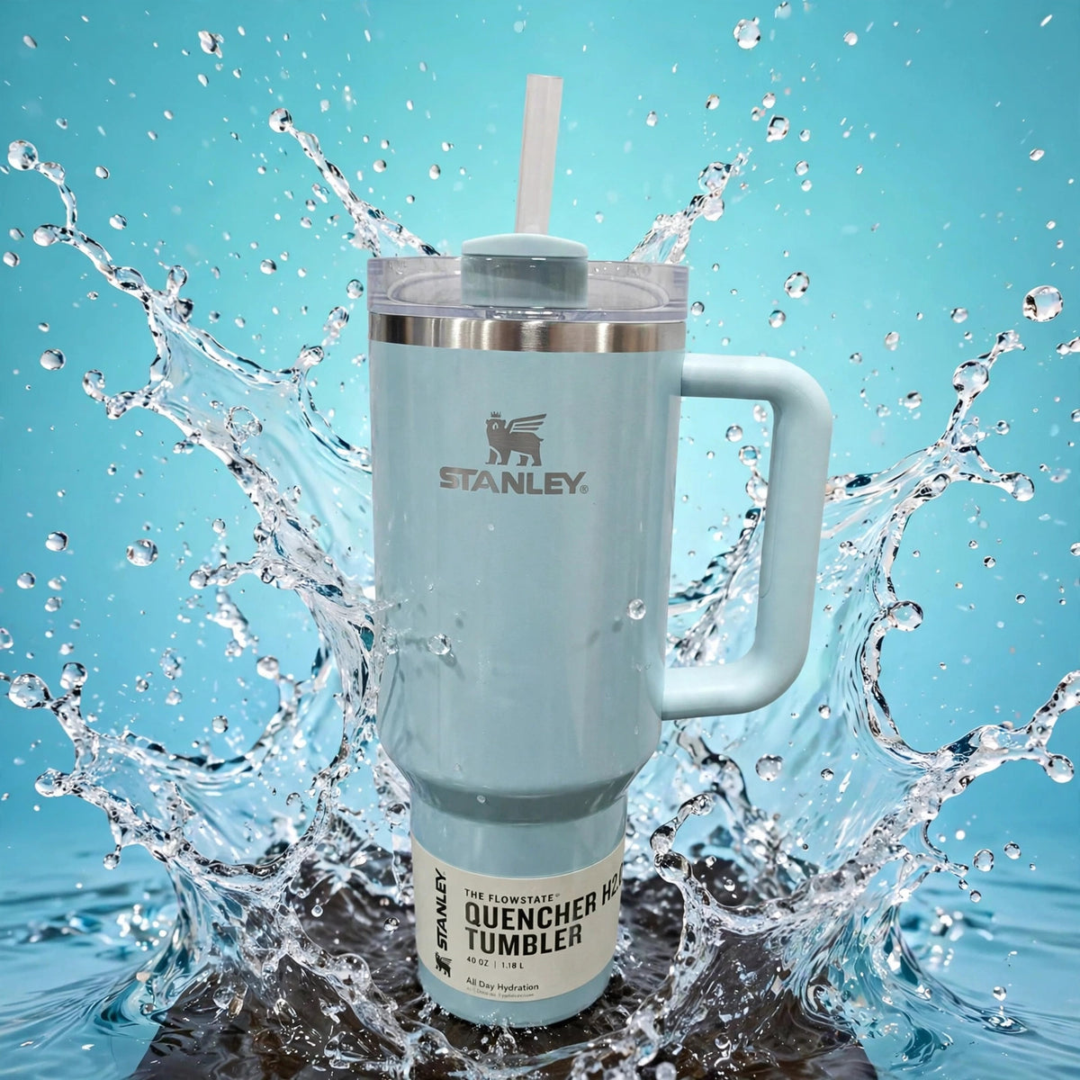 Stanley x Target Blueberry Milk 40oz Quencher Tumbler - splash