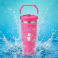 NIB Sanrio My Melody Hot Pink The Quencher H2.O Flowstate Tumbler 40oz - splash