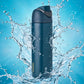 Owala FreeSip Stainless Steel Water Bottle - splash