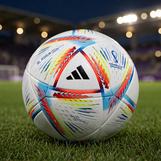 AL RIHLA FIFA WORLD Cup 2022 Official Pro soccer match ball adidas siz - stadium