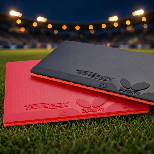 Butterfly Tenergy 05 Table Tennis Rubber 2.1 mm | Red Professional Tab - stadium