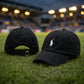 Polo Ralph Lauren Men’s Baseball Cap Adjustable black with white polo - stadium