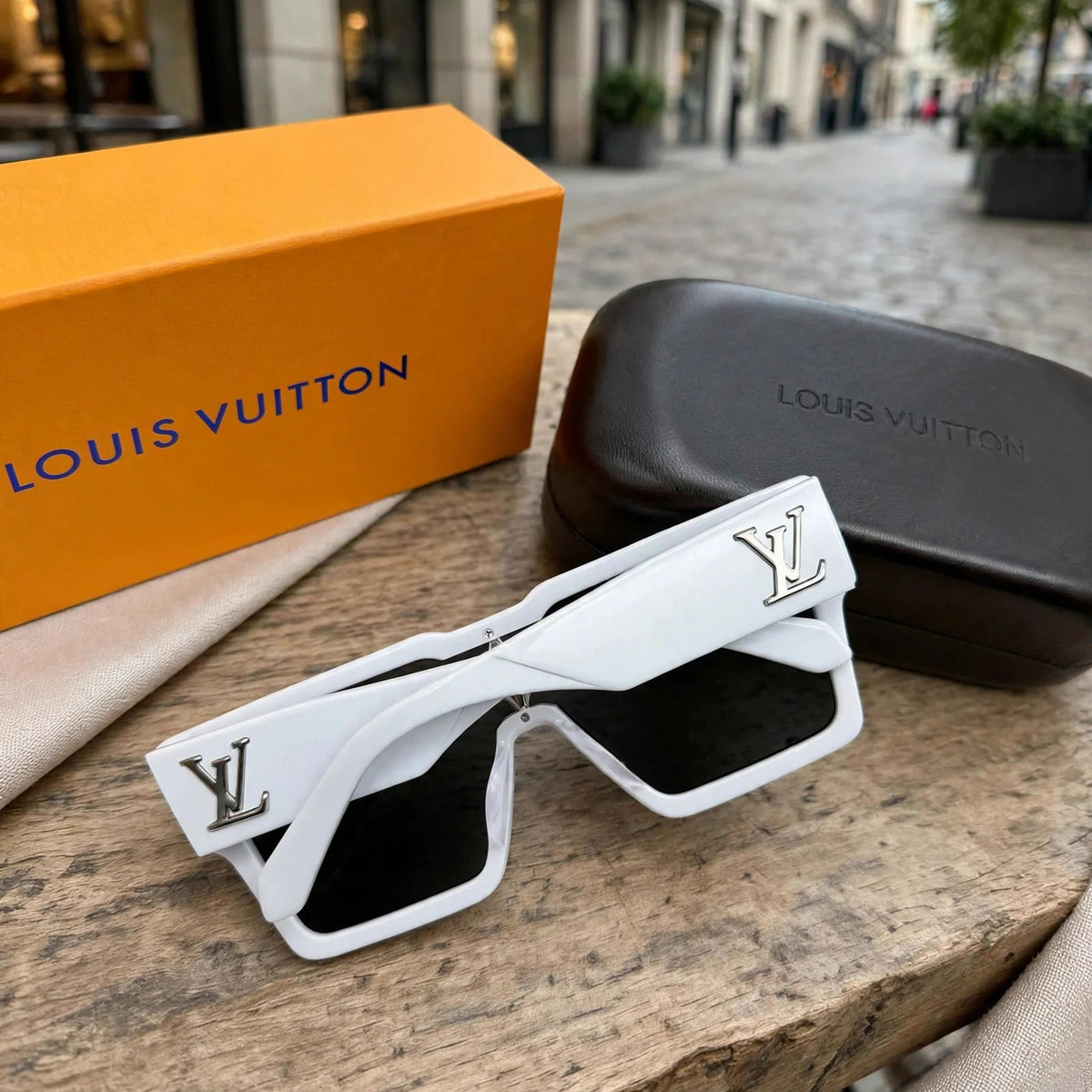 Louis Vuitton Cyclone Sunglasses - street