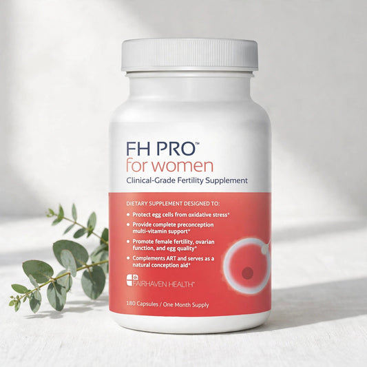 Fairhaven Health FH PRO Fertility Multivitamin for Women, 180 Capsules - studio