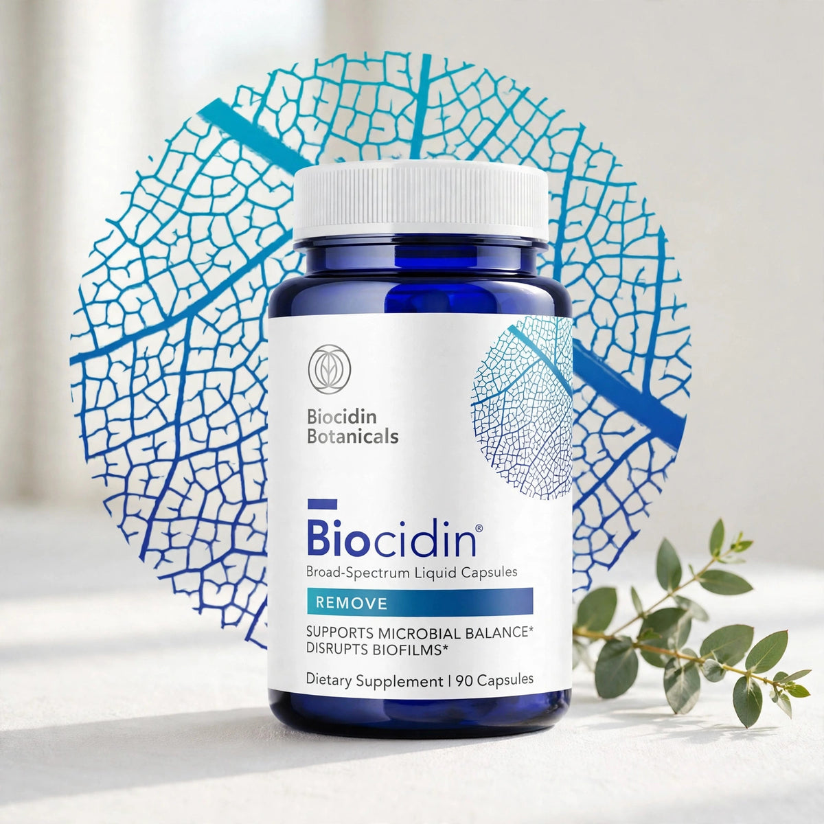Biocidin Capsules - Biofilm Disruptor - Supports Gut Detox Cleanse, He - studio