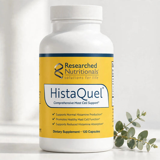 Researched Nutritionals HistaQuel Mast Cell Support 120 Capsules - studio