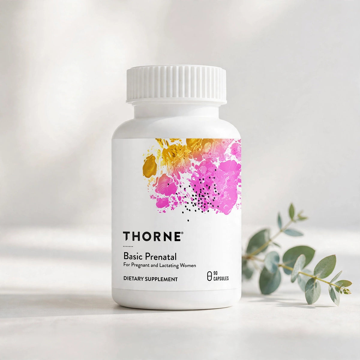 Thorne Research Basic Prenatal Supplement Pregnancy/Nursing 90 Caps - studio