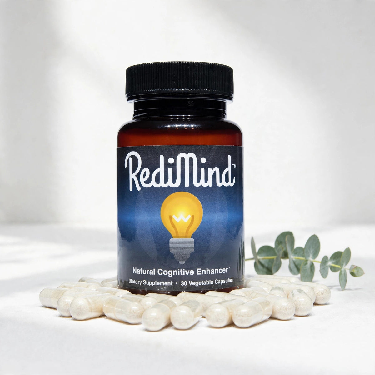 Redimind Natural Cognitive Enhancement Supplement 30 Capsule Plastic - studio