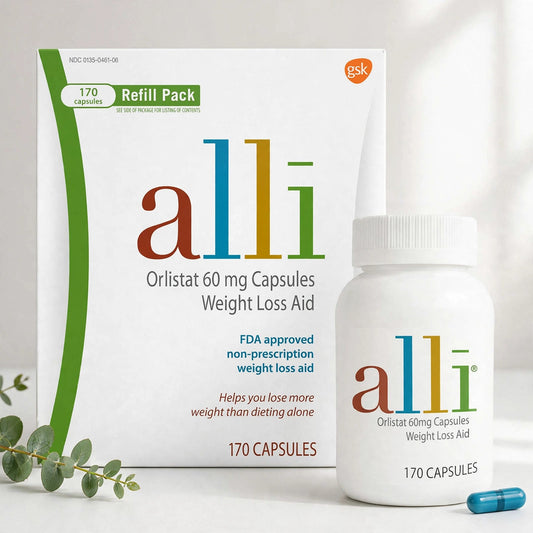 alli Diet Weight Loss Supplement Pills Orlistat 60Mg Capsules 170 coun - studio