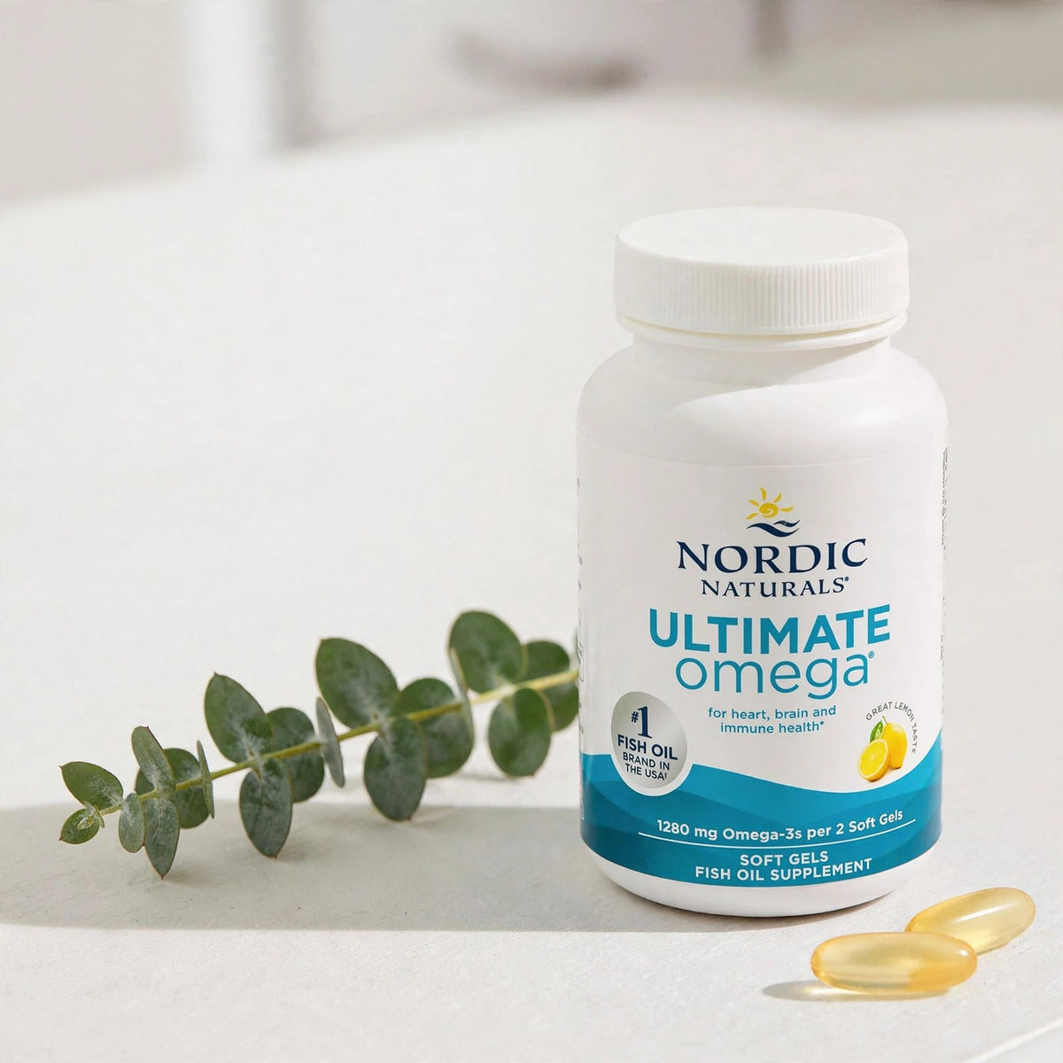Nordic Naturals Ultimate O2X 180 Soft Gels Without Box – Extra Strengt - studio