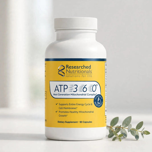 Researched Nutritionals ATP 360 - Mitochondrial Supplements to Support - studio