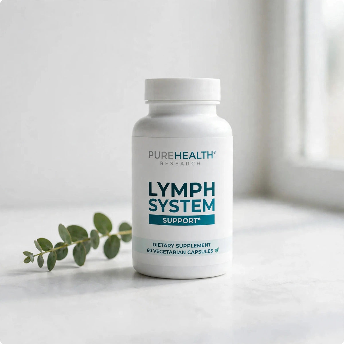 PureHealth Research Lymph System Capsules - Reduces swelling, lymphati - studio