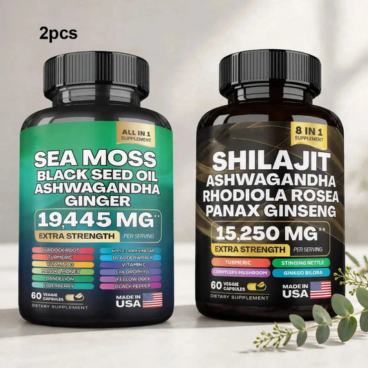 Sea Moss & Shilajit 60 Capsules - studio